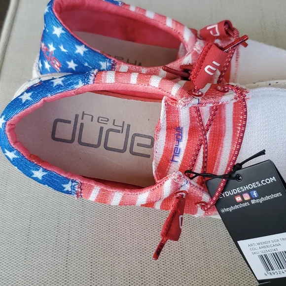 HEY DUDE WENDY'S  AMERICANA  TRI - Picture 4 of 9